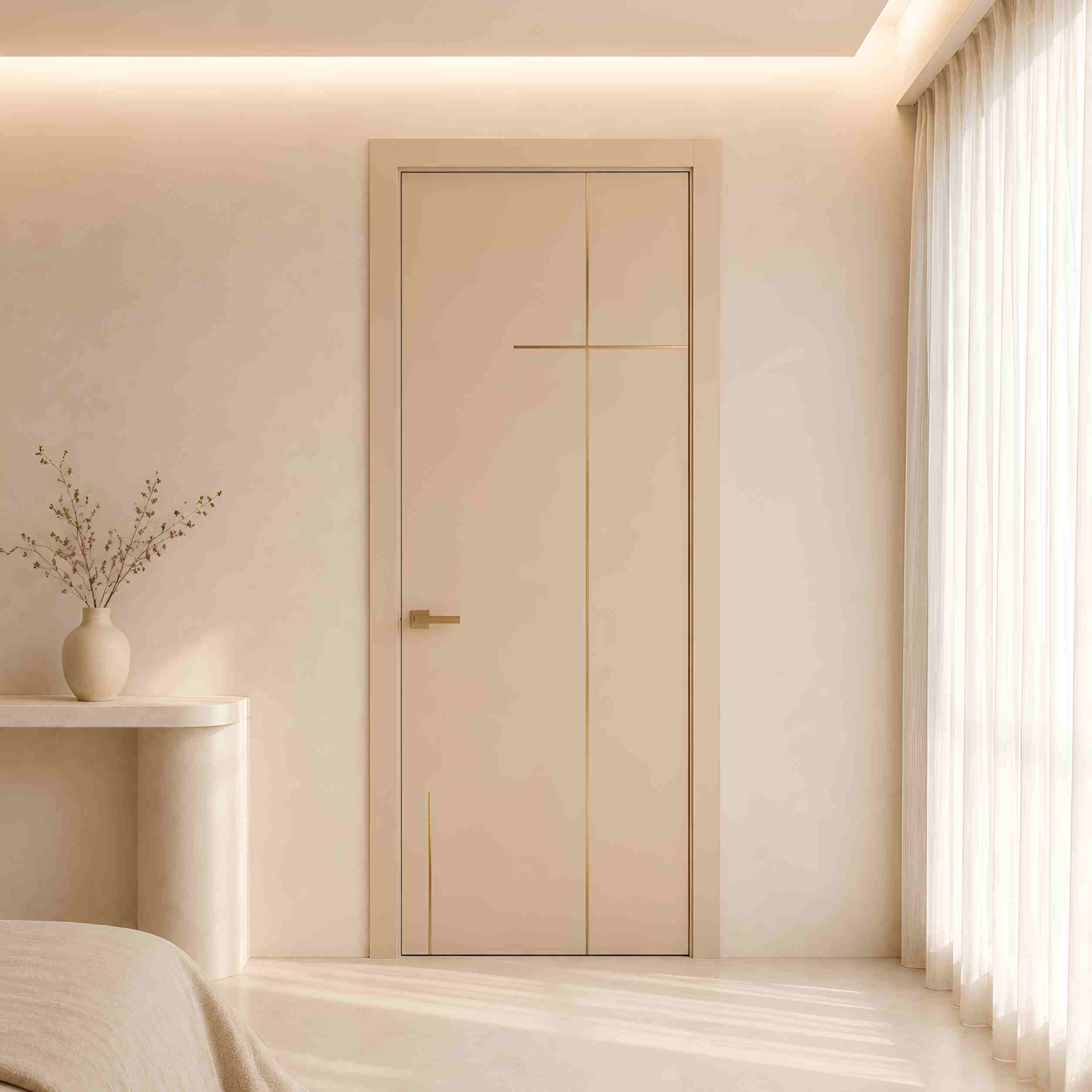 CỬA GỖ CÔNG NGHIỆP MDF MELAMINE