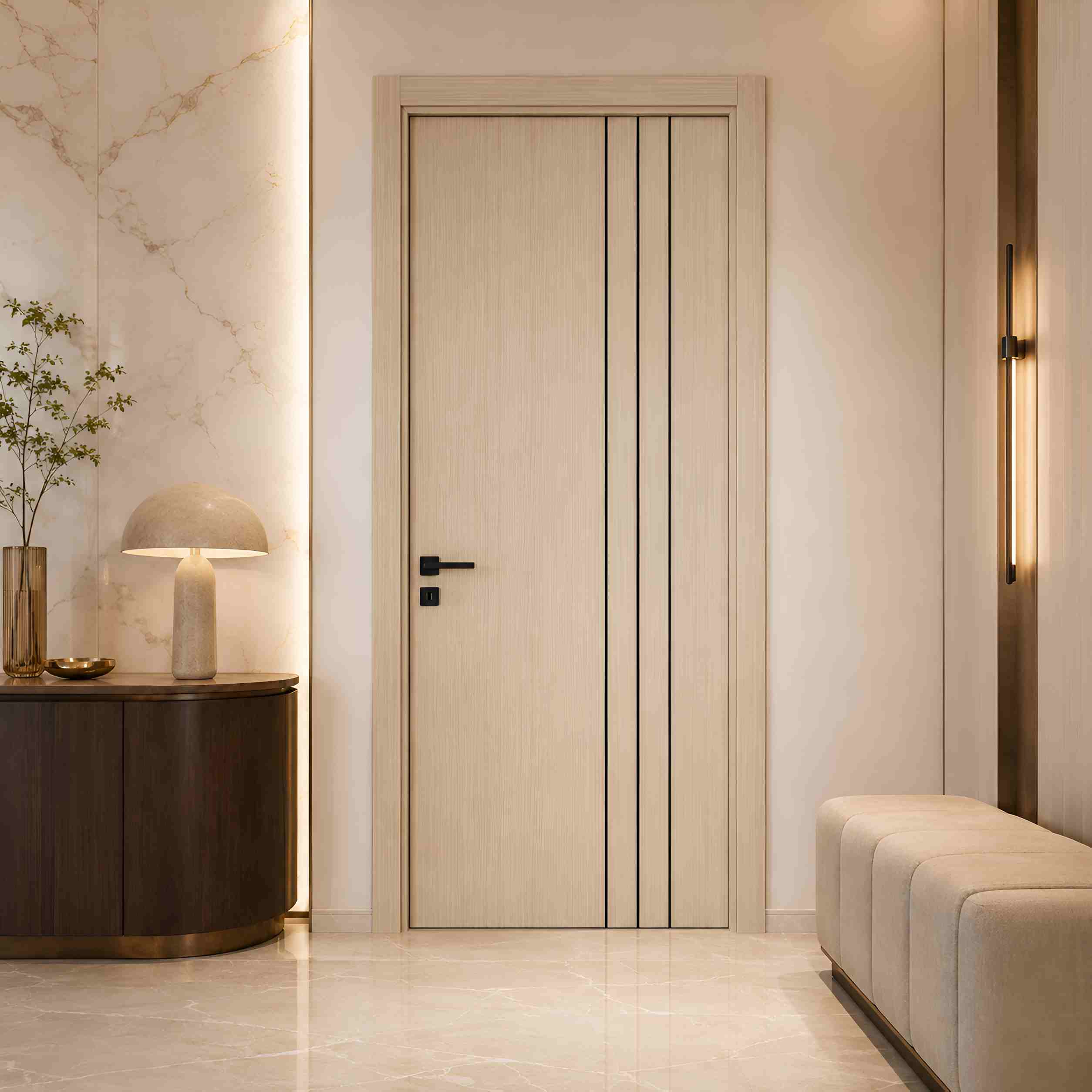 CỬA GỖ CÔNG NGHIỆP MDF MELAMINE