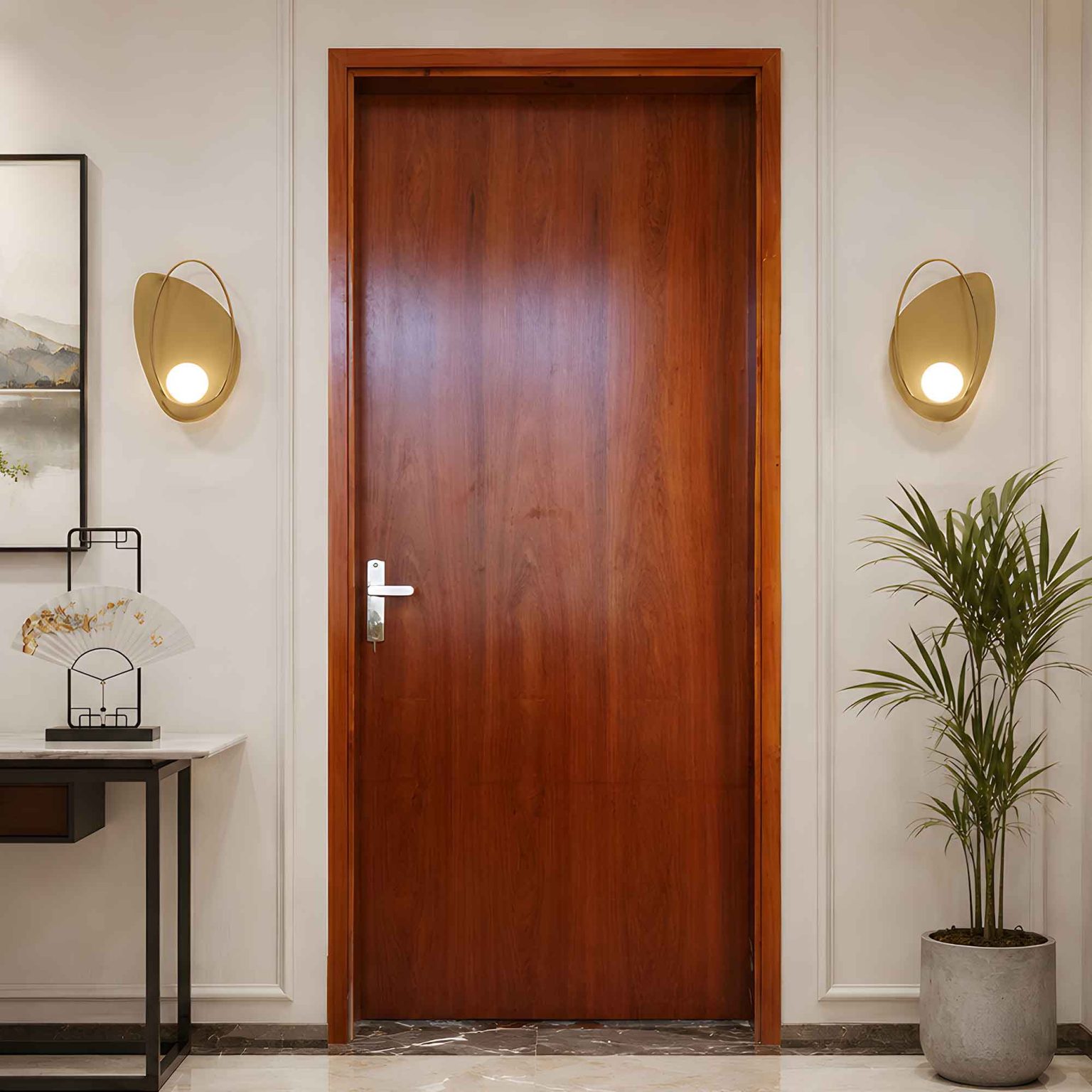 cửa gỗ công nghiệp mdf veneer