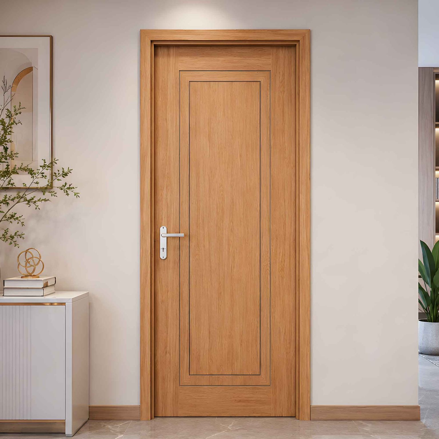cửa gỗ công nghiệp mdf veneer