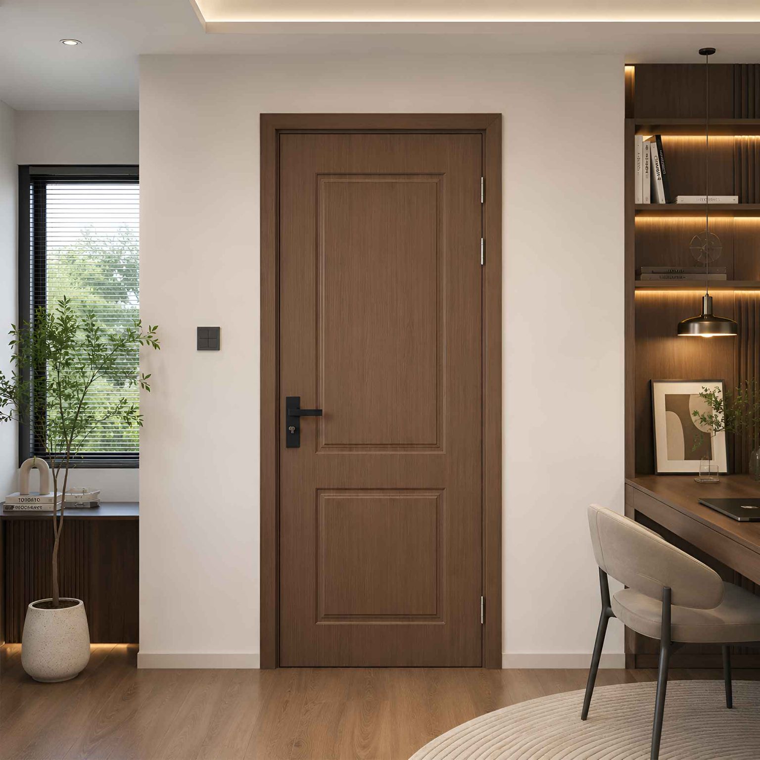CỬA PHÒNG COMPOSITE NGỦ