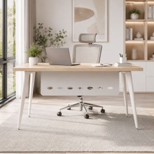 BÀN LÀM VIỆC CHÂN SẮT ĐẠI LỘC 1M2 LUX120SYC10