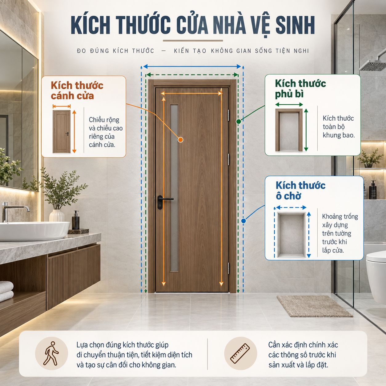 Kích thước nhà vệ sinh
