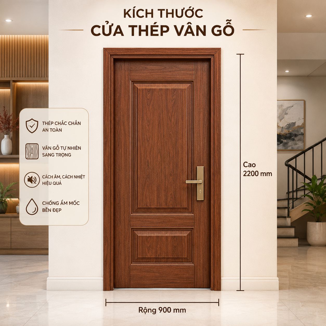 kích thước cửa