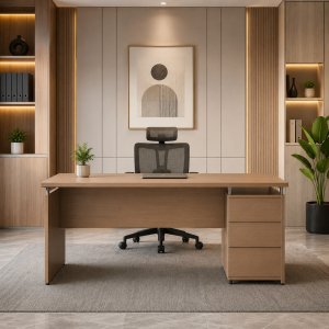 BÀN LÀM VIỆC CHÂN GỖ DL160