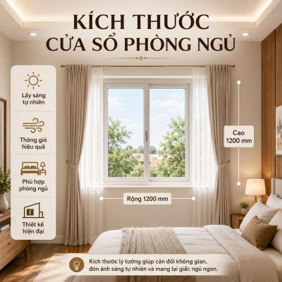 kích thước phòng ngủ