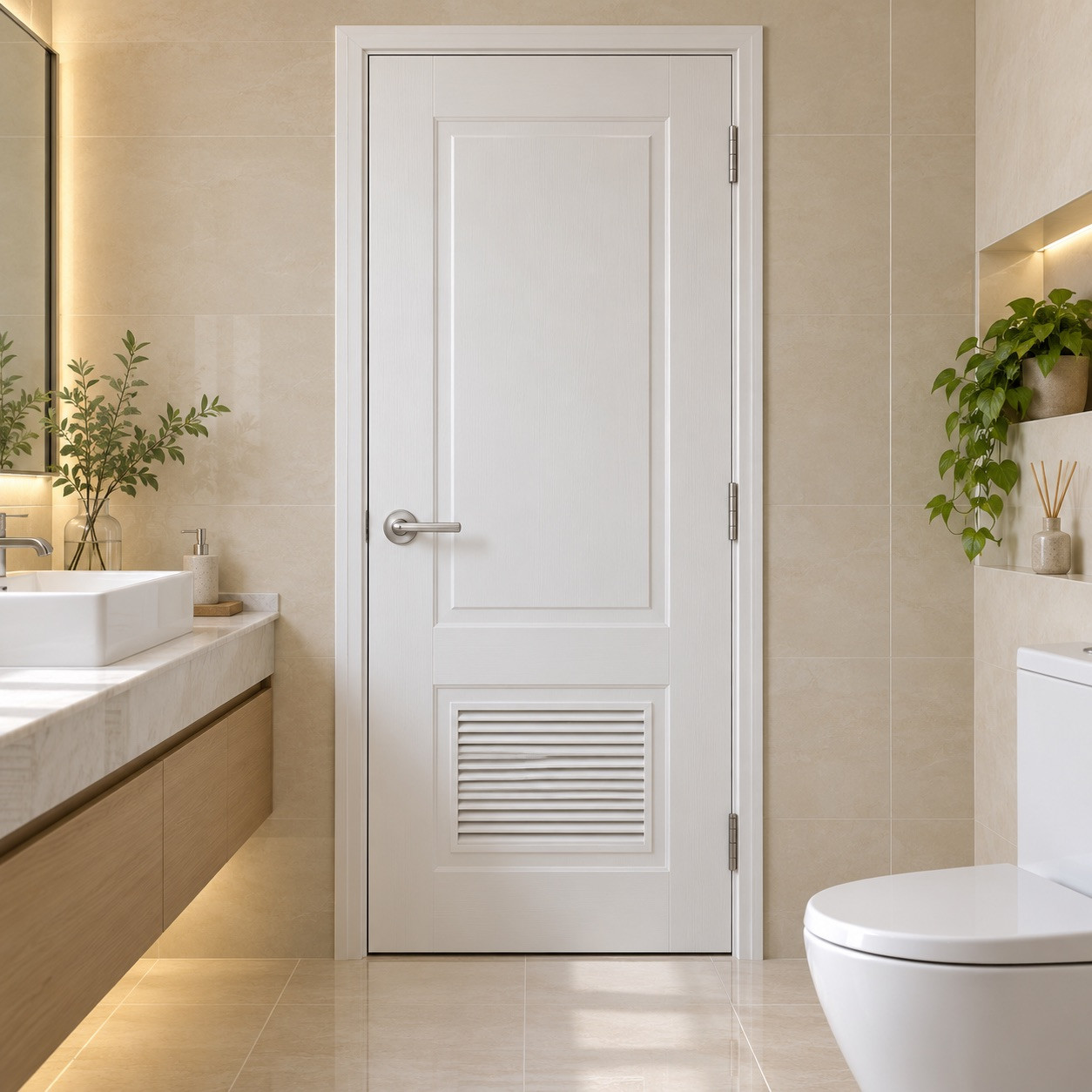 cửa toilet nhựa