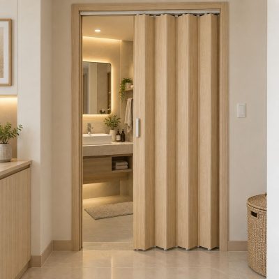 cửa xếp nhà tắm